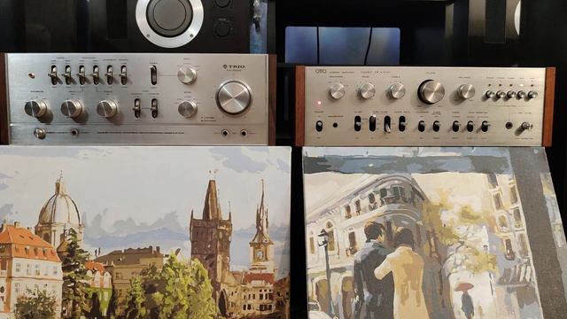 Усилители Trio KA-9006 и Otto DCA-650 - старички с охрененным звуком смотреть онлайн