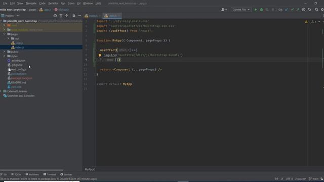 Next Js con Bootstrap Incorporación del JavaScript de Bootstrap смотреть онлайн