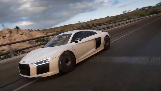 900HP Twin Turbo Audi R8 V10 Plus - Forza Horizon 5 (Steering Wheel + Shifter) Gameplay смотреть онлайн