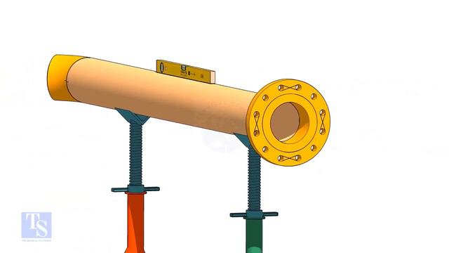 How to fit up Flange to a 45 deg. Elbow смотреть онлайн