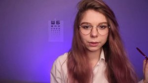 АСМР ролевая игра ? врач окулист | осмотр глаз | ASMR eye exam