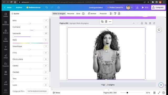 Cómo CAMBIAR el COLOR de la IMAGEN en CANVA смотреть онлайн