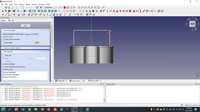 018 FreeCAD donut cutter смотреть онлайн
