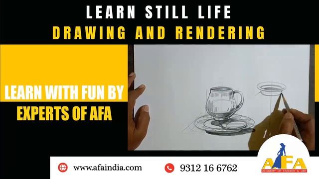 HOW TO DRAW VESSELS I NID | NIFT Preparation 2023 I STILL LIFE I Academy of Fashion And Art смотреть онлайн