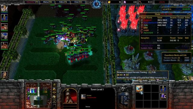 Warcraft 3 Classic HellHalt TD Competitive #177 win 13 смотреть онлайн