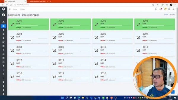 ลองเขียน Operator Panel เองเล่นๆ สำหรับ Asterisk นำไปใช้งานได้บน Issabel และ FreePBX