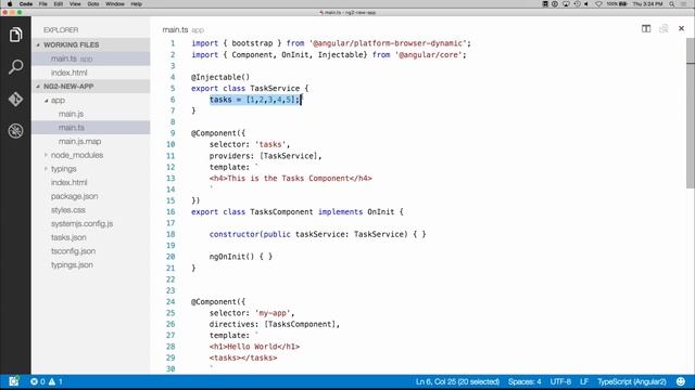 05 - (02) Introduction to Angular 2.0 - Demo Connecting the Building Blocks смотреть онлайн