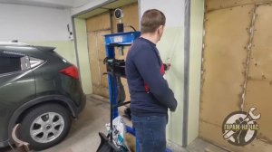 Шторка в гараж с удобным механизмом подъёма