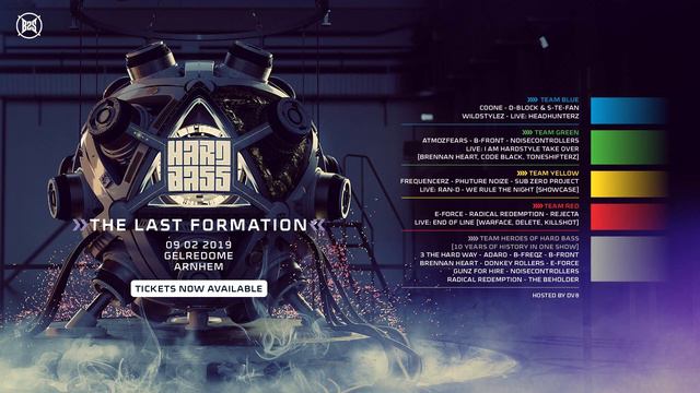 Hard Bass 2019 - Team Blue Warm-Up Mix смотреть онлайн