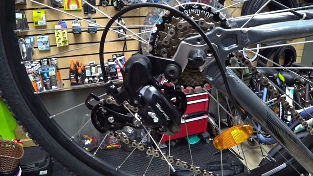 Как Настроить Задний Переключатель Скоростей Велосипеда Shimano #Велон
