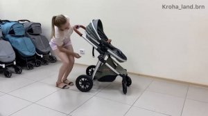 Обзор на коляску 3 в 1 Luxmom V9 оливкового цвета?