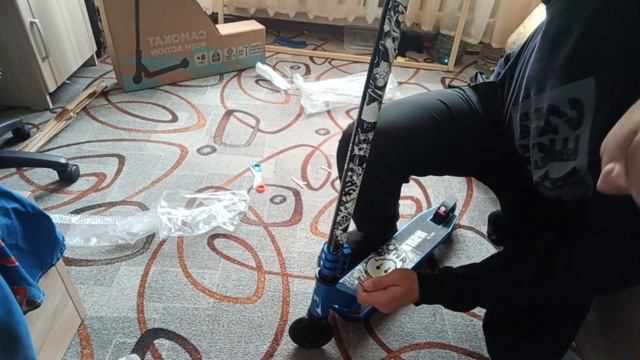 обзор на самокат от компании RUSN ACTION