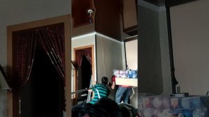 Проводка через натяжной потолок (часть 1)