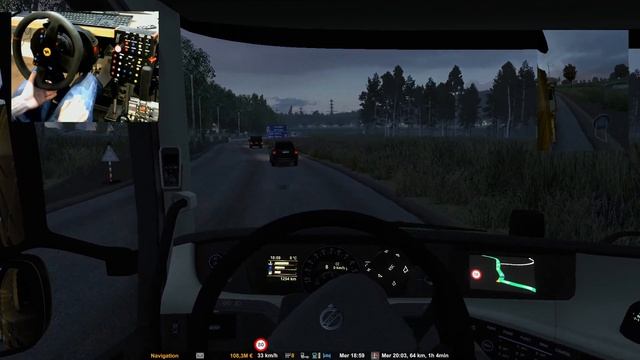 ETS2 1.48.5 - Volvo FM D13K460 - ZBD-09 (21T) from (UA) Vinnytsia to Zhytomir смотреть онлайн