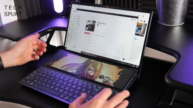 Asus Zenbook Duo 14 (UX482) Review | Dual Screen 2021 Laptop! смотреть онлайн