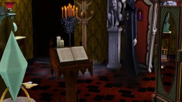 Golden Grim Reaper Statue - The Sims 3 Supernatural смотреть онлайн