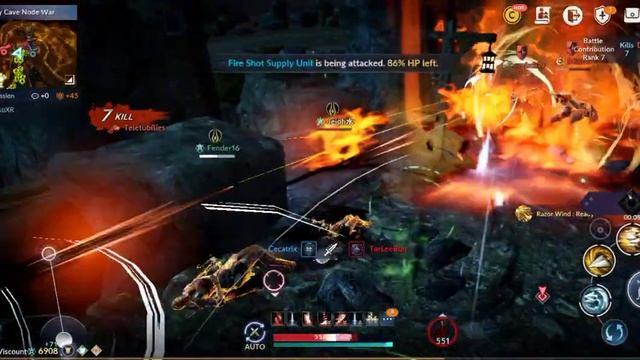 Black Desert Mobile Node War DANDELION-ASIA смотреть онлайн
