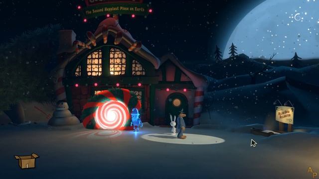 Sam & Max Beyond Time And Space Remastered [05] - [Ice Station Santa - Part 5] - English Walkthroug смотреть онлайн