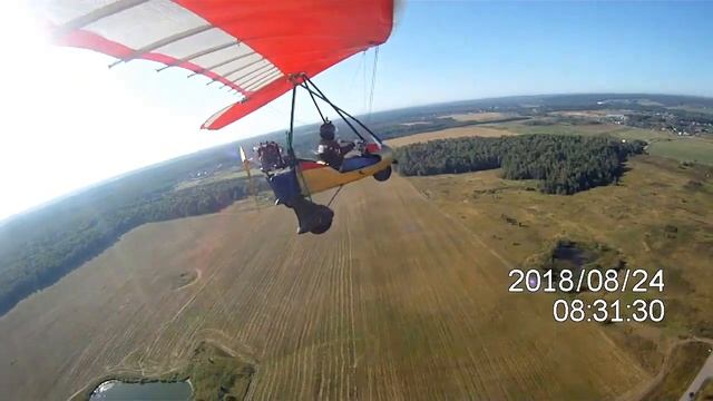 Полет утром