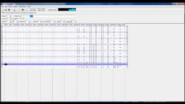 VGM Music Maker (aka TFM Music Maker) My Original Demo 8Bit Chiptune Song 1 - Adventure