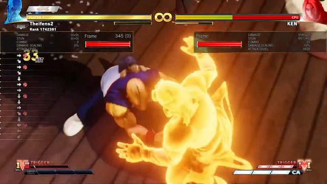 [Street Fighter 5] Oro - VS1- Full V Trigger - 3 Bar Combo смотреть онлайн