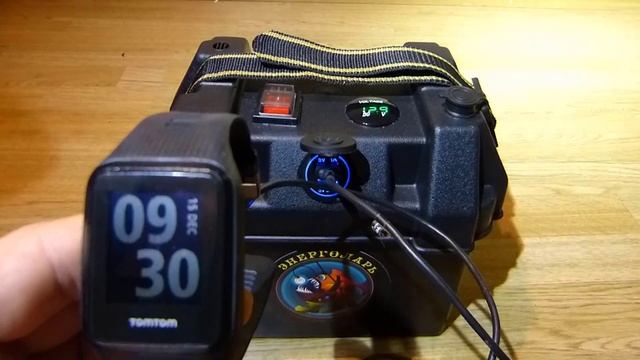 Ящик бокс для аккумулятора на природу (зарядка, питание) "Малыш" смотреть онлайн