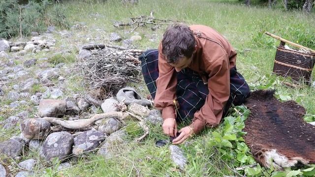 Ловить рыбу - чтобы выжить! Рыбалка в стиле 17 века. Шотландия. смотреть онлайн