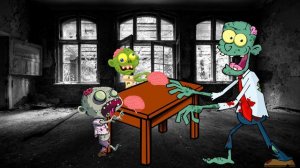 Пять веселых Зомби. Детская песенка.