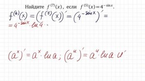 Производные высших порядков
