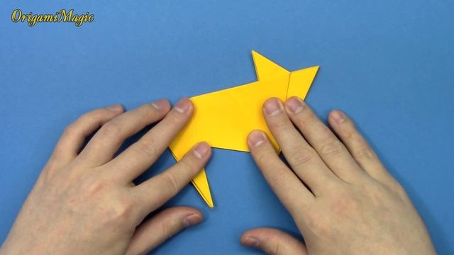 Как сделать Мышку из бумаги своими руками | Оригами Животные без клея смотреть онлайн