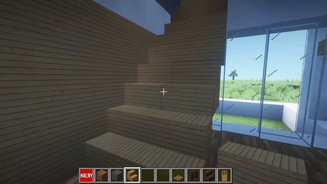 Modern house in minecraft - How to build смотреть онлайн