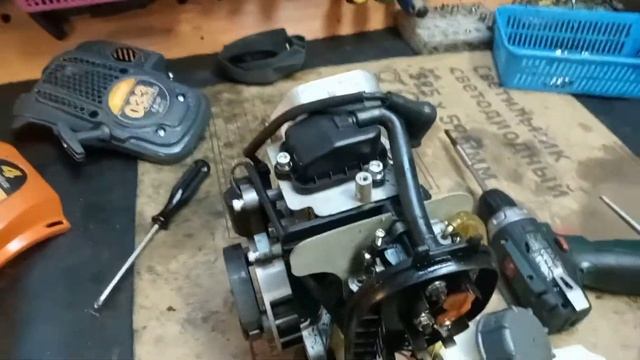 Бензокоса DAEWOO DABC 4ST - Диагностика и запуск смотреть онлайн