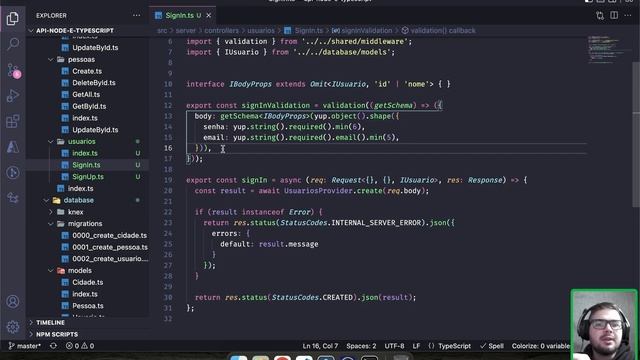 API Rest, Node e Typescript: #34 - Criando providers para usuários смотреть онлайн