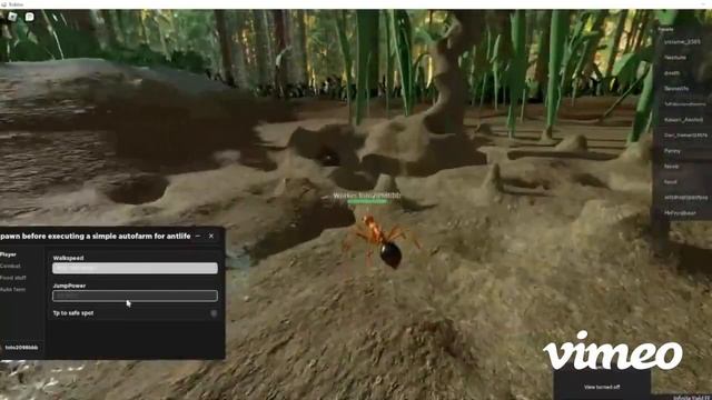 Roblox Ant Life - Autofarm, Kill Target, (REVIEW) смотреть онлайн