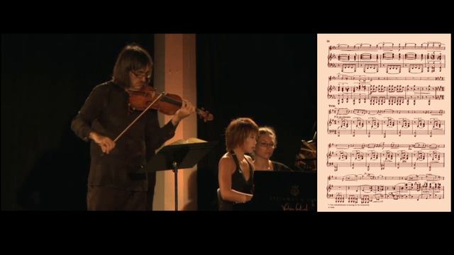 Leonidas Kavakos and Yuja Wang play the Scherzo of the FAE Sonata смотреть онлайн