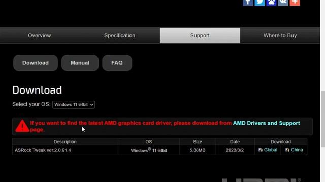 How To Download Driver ASRock Radeon RX 6600