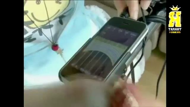 Талант, Девушка и iPhon творят чудеса! смотреть онлайн