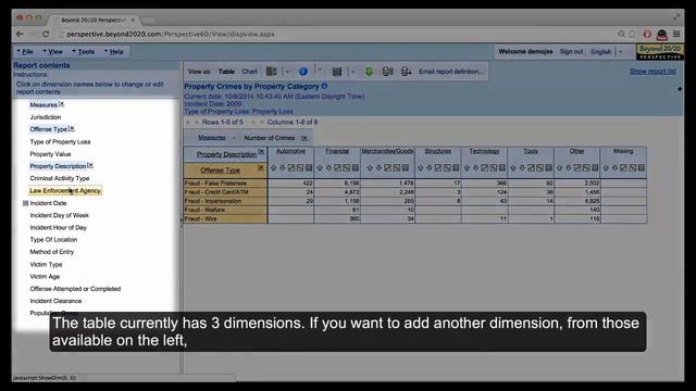 Beyond 2020 Tutorial Series : Part 4 : Selecting Dimensions смотреть онлайн