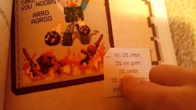 Top 15 Funny Parts In Diary Of A 8 Bit Warrior(A Minecraft Book)!!!