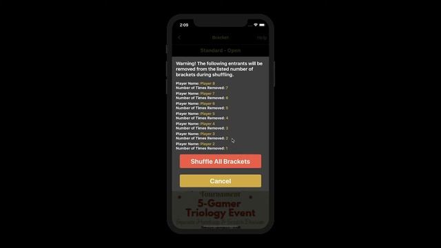 How To Shuffle and Start Brackets - Tournament Planet App Tutorial смотреть онлайн