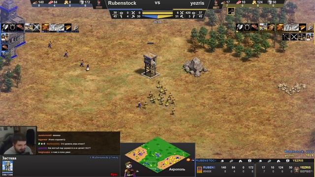 ЕГО ЦЕЛЬ — сводить оппонентов с ума! Гений троллинга в Age Of Empires 2