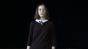 Бабенко Анастасия - театральная студия «Галерка», Алексей Сурков «Вот бомбами разметанная гать»