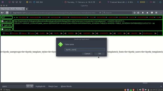 Joomla JCK Editor SQL Injection | CVE-2018-17254 | poc смотреть онлайн