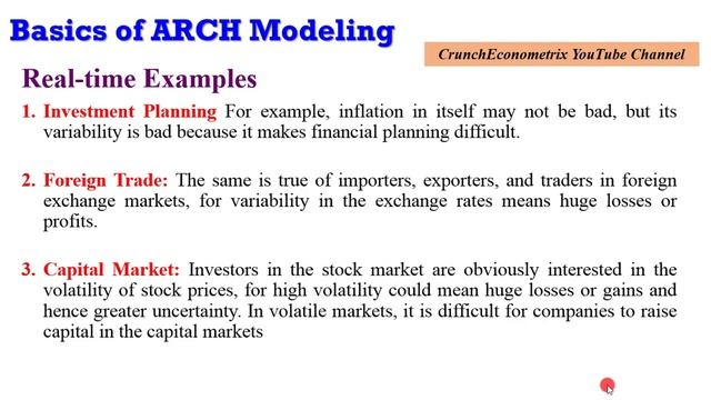Know the Basics of ARCH Modeling (Part 1)#arch #volatility #modeling #econometrics #financialmodels смотреть онлайн