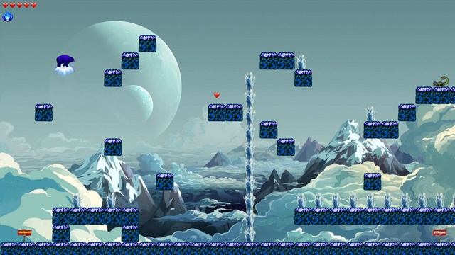 Игра на Python. Pygame. Bear can be a HERO! Прохождение игры платформер написанной на Python.Часть смотреть онлайн
