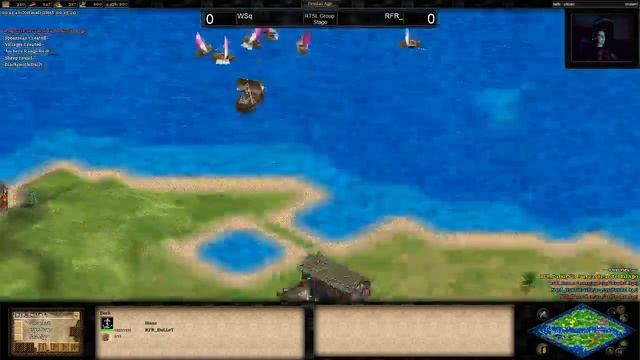 WSq vs. RFR, Game 1 - Age of Empires II: The Conquerors Clan League, Season 37 - Division 3, Round смотреть онлайн