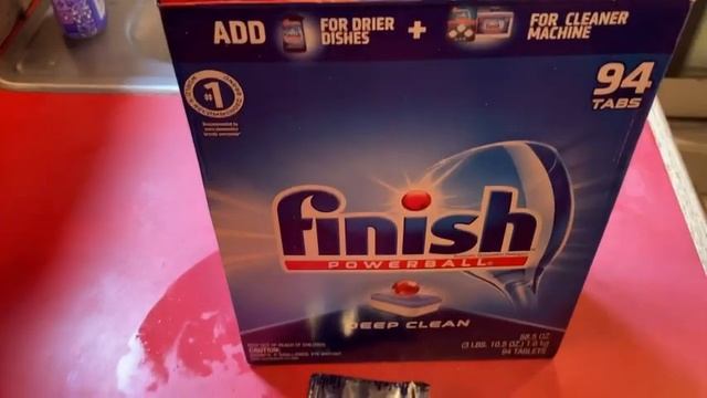 Finish Powerball Dishwasher Detergent