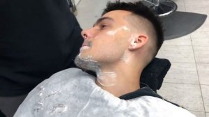 Традиционное влажное бритье лица турецкой бритвой /Relaxing Straight Razor Face Shave Tutorial