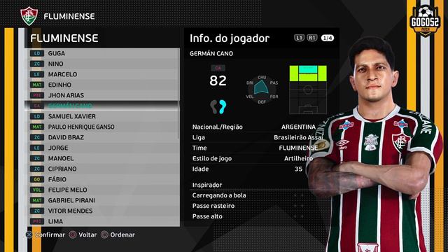 PES 2021 - TODAS FACES DO BRASILEIRÃO SÉRIE A 2023 - EFOOTBALL GOGOSZ PATCH V1.1 EM 4K HDR PC GAMER смотреть онлайн