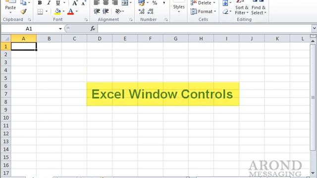 Using Excel 2010 - Tour the Excel Window смотреть онлайн